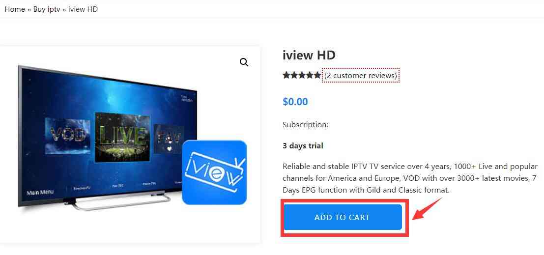 How to Get the IPTV Free trial?